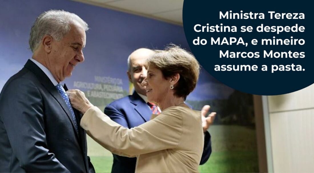 Ministra Tereza Cristina Se Despede Do MAPA E Mineiro Marcos Montes