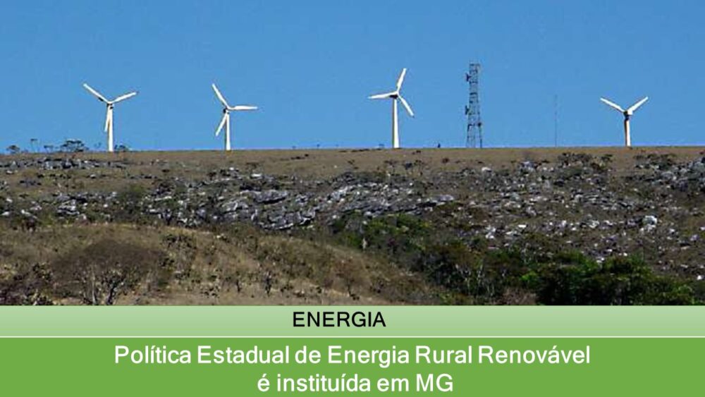 Pol Tica Estadual De Energia Rural Renov Vel Institu Da Em Mg