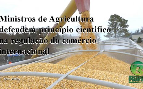 Ministros de Agricultura defendem princípio cientifico na regulação do comércio internacional