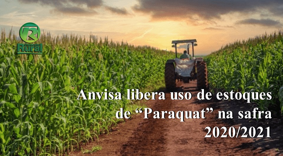 Anvisa libera uso de estoques de “Paraquat” na safra 2020/2021