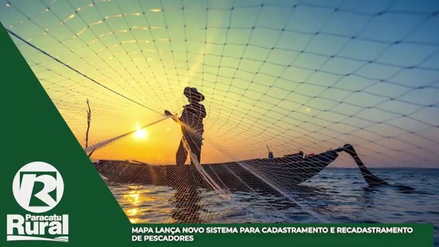 PESCADORES têm novo sistema para cadastramento e recadastramento lançado pelo MAPA