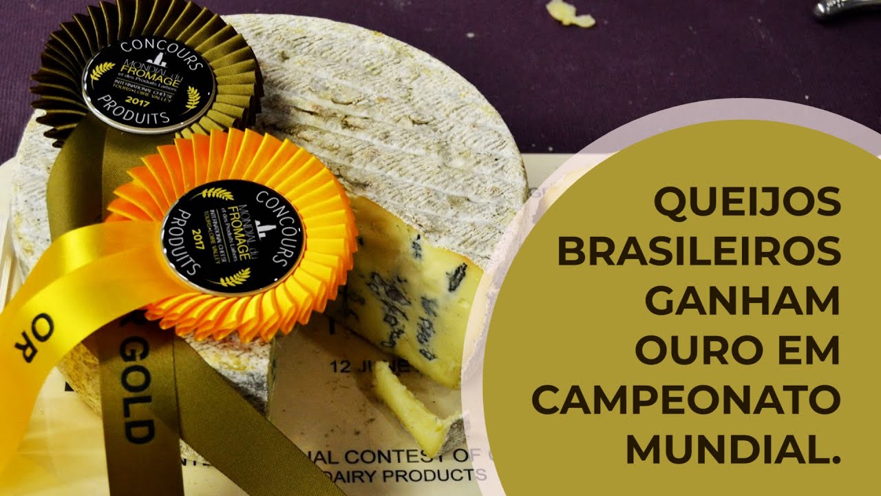 QUEIJOS brasileiros ganham OURO em campeonato MUNDIAL