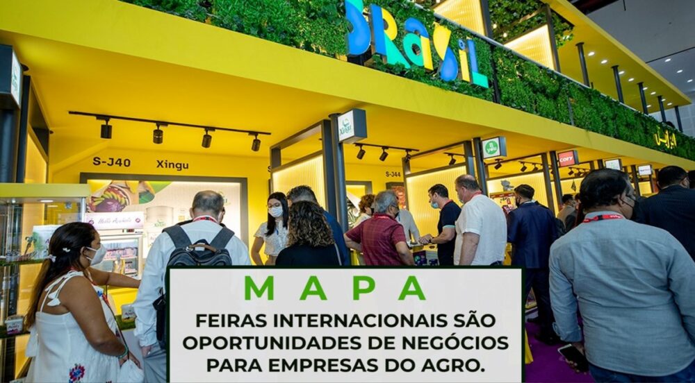 MAPA: Feiras internacionais são oportunidades de negócios para empresas do agro.