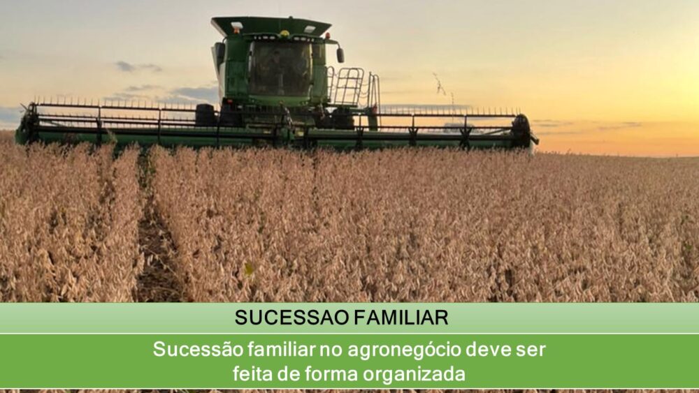 Sucessão familiar no agronegócio deve ser feita de forma organizada