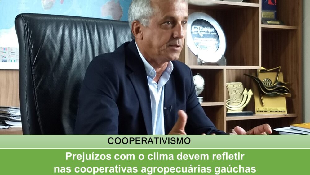 Prejuízos com o clima devem refletir nas cooperativas agropecuárias gaúchas