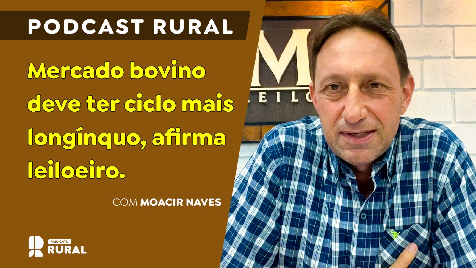 Mercado bovino deve ter ciclo mais longínquo, afirma leiloeiro