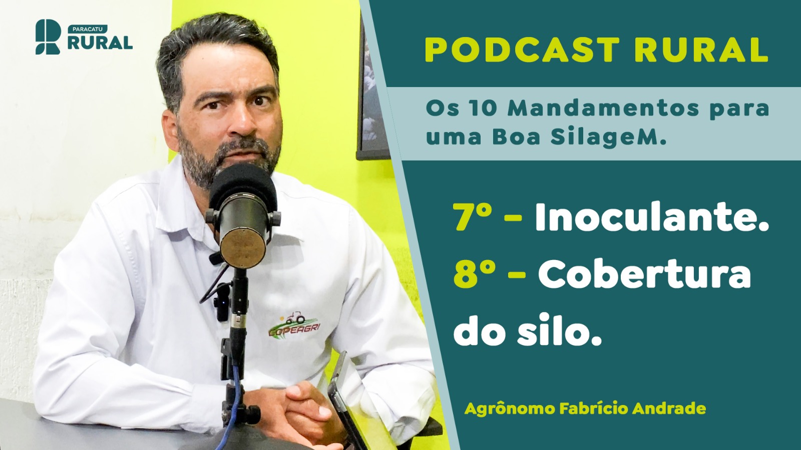 Os 10 Mandamentos para uma Boa Silagem: Inoculante, 8º - Cobertura do silo